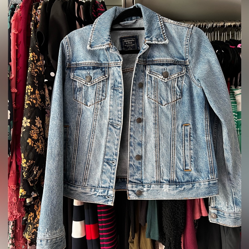 Abercrombie Jean jacket, like new